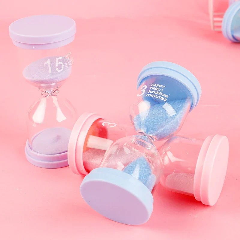 DecorBites™ Hourglass Sand Timer Set for Kids | Home Decor Clock & Gift