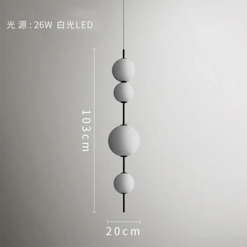 DecorBites™ Gourd Pendant Light: Modern Glass Decor for Restaurant, Bedroom, Kitchen, Dining Room