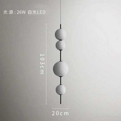 DecorBites™ Gourd Pendant Light: Modern Glass Decor for Restaurant, Bedroom, Kitchen, Dining Room