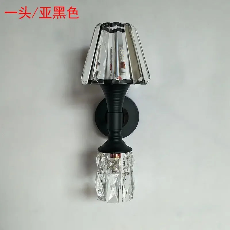 DecorBites™ K9 Crystal Wall Lamp for Living Room and Bedroom Atmospheric Lighting