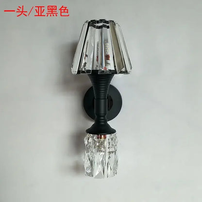 DecorBites™ K9 Crystal Wall Lamp for Living Room and Bedroom Atmospheric Lighting