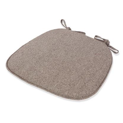 Decobites Flax Chair Cushion: Non-slip, Comfortable, Washable Seat Pad for Dining, Outdoor, and Car