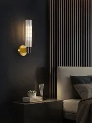 Lámpara de pared de cobre Luxe Decorbites™ para mesita de noche, pasillo, sala de lectura, fondo de TV