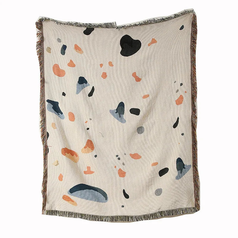 DecorBites™ Gothic Thread Double-sided Tapestry Blanket - Versatile Homestay and Outdoor Decoration