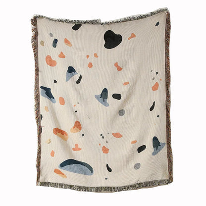 DecorBites™ Gothic Thread Double-sided Tapestry Blanket - Versatile Homestay and Outdoor Decoration