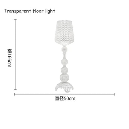 DecorBites™ Acrylic Kabuki Table Lamp LED Floor Light for Living Room Bedroom