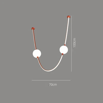 DecorBites™ Colorized LED Dimmable Ceiling Chandelier - 2025 Trend Hanging Lamps