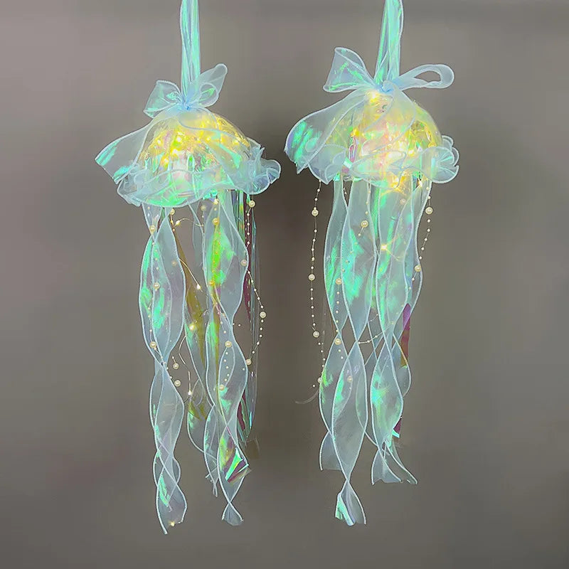 PVC Jellyfish Lantern Night Light