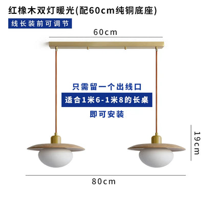 Lámparas colgantes DecorBites™ Cream Wind LED E27, minimalistas y modernas, para isla de cocina