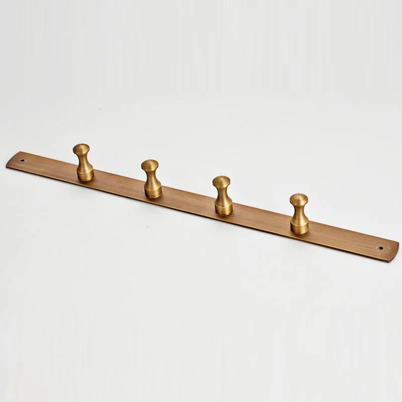 خطاف رداء الحمام من DecorBites™ بلمسة نهائية من النحاس العتيق، أدوات حمام نحاسية، إكسسوارات حمام