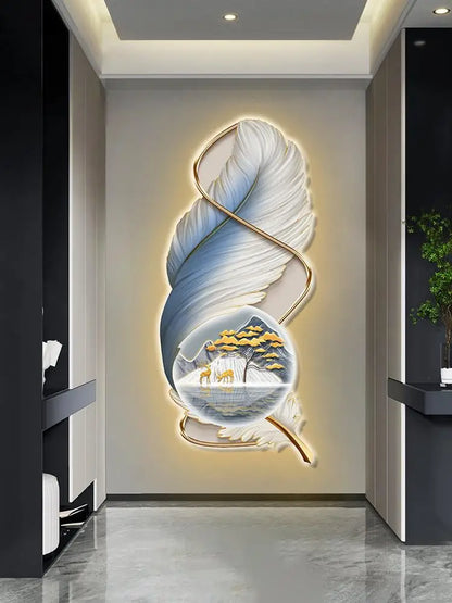 DecorBites™ LED Wall Lamp: Modern Creative Decoration for Bedroom, Living Room, Study, Staircase