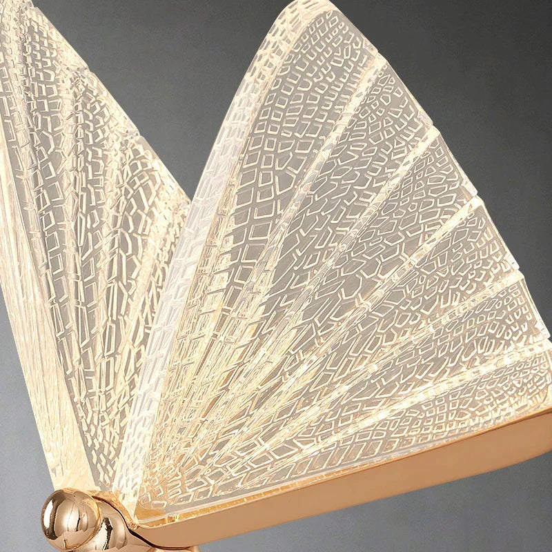 Lámpara de Pared Mariposa LED Decorbites™: Iluminación Moderna Nórdica para Interiores en Sala de Estar, Escalera y Dormitorio del Hogar
