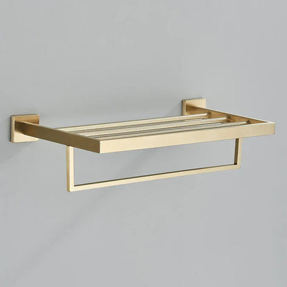 Toallero de pared DecorBites™ de acero inoxidable 304, accesorios de baño