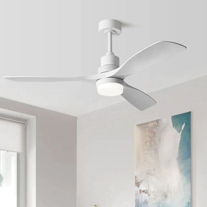 مروحة سقف ديكوربايتس™ 42/52 بوصة تيار مستمر مع 3 شفرات ABS، محرك 35 واط، إضاءة LED 18 واط، جهاز تحكم عن بعد