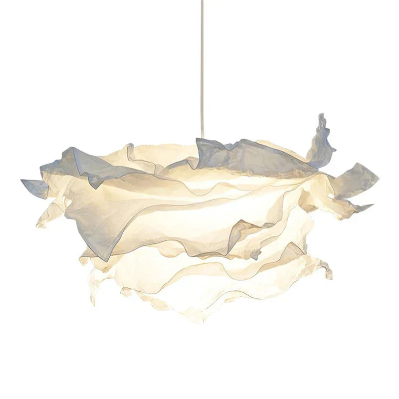 DecorBites™ Nordic Paper Pendant Lights: DIY Cloud Lampshade Fixtures for Living Room, Restaurant & Christmas
