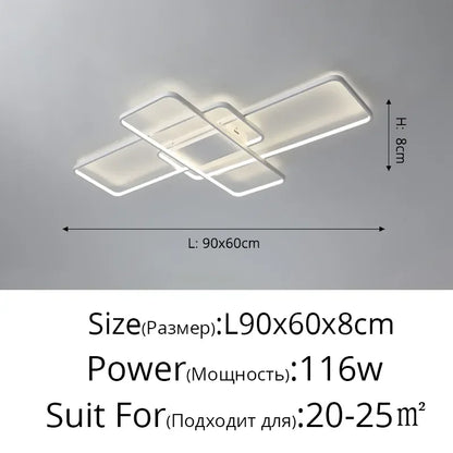 DecorBites™ Elegant Ceiling Chandeliers, Dimmable with Remote Control