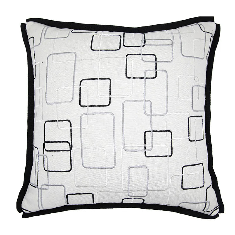 DecorBites™ Luxe Hotel Pillowcases: Elegant Cushion Covers for Homestays, Living Rooms, Sofas