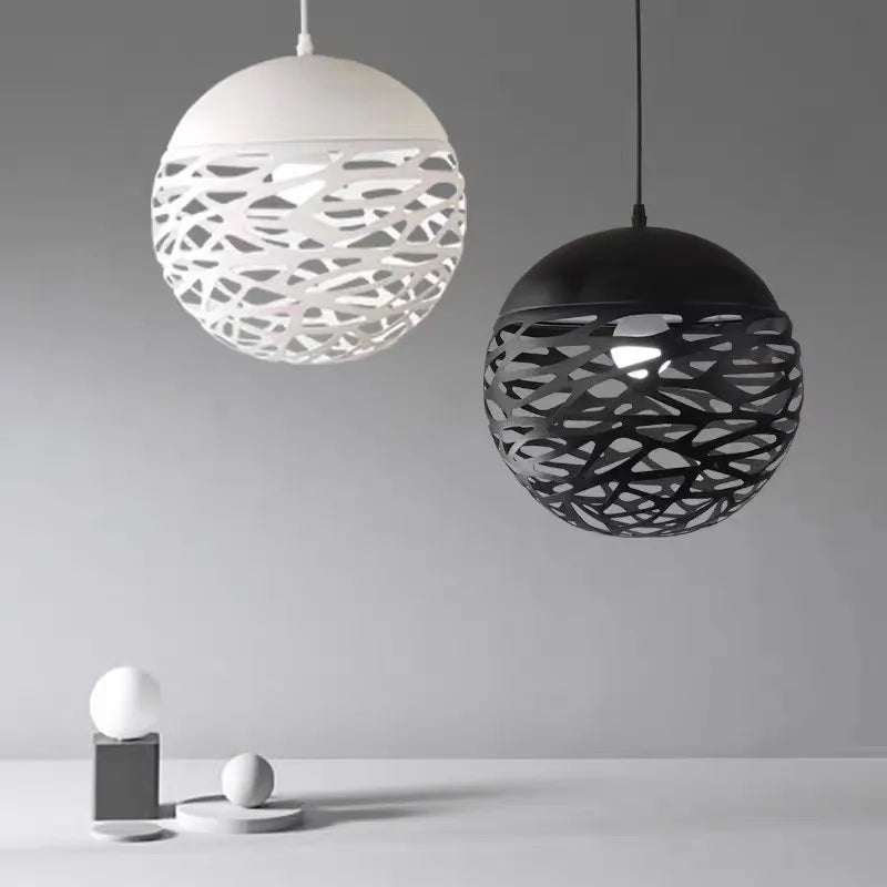 Decorbites™ Kelly Anhängerlampe: Vintage Kugel-Lampe Kronleuchter für industrielle Heimdekoration