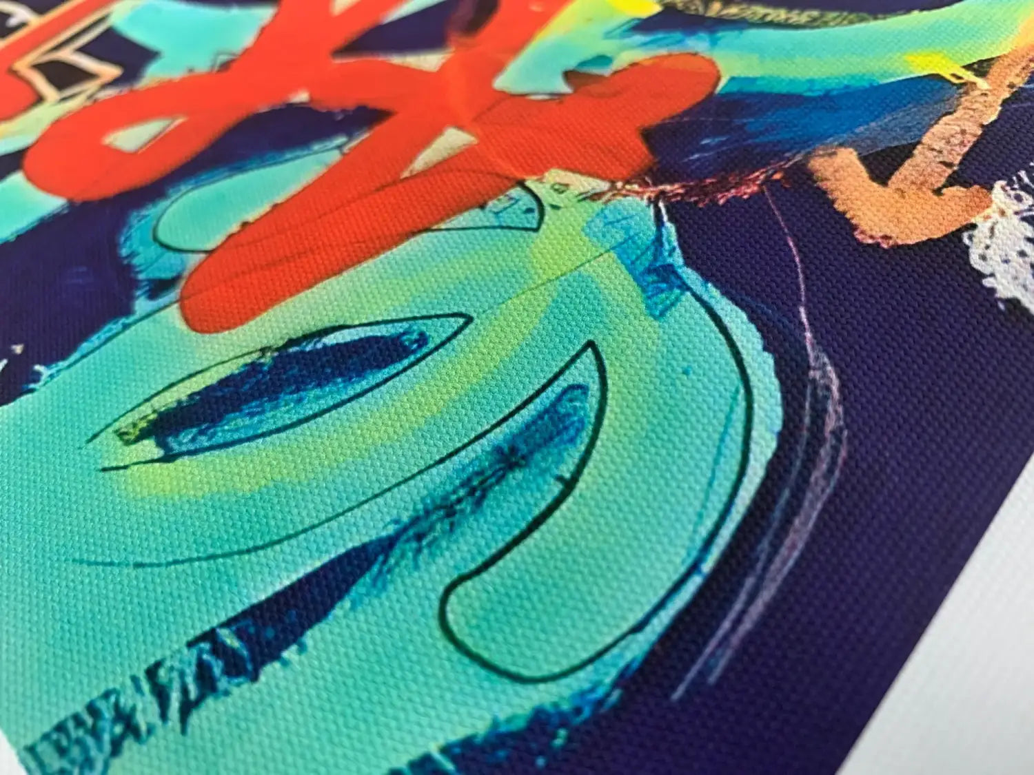 DecorBites™ Black Cat Starry Night Canvas Wall Art