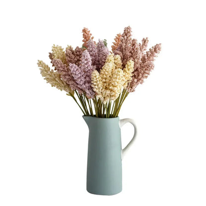 DecorBites™ Lavender Artificial Flower Bundle for Wall Decor and DIY Vases Bouquet
