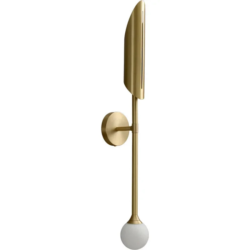 Lámpara de pared de cobre LED Gold Decorbites™ para sala de estar, comedor y dormitorio