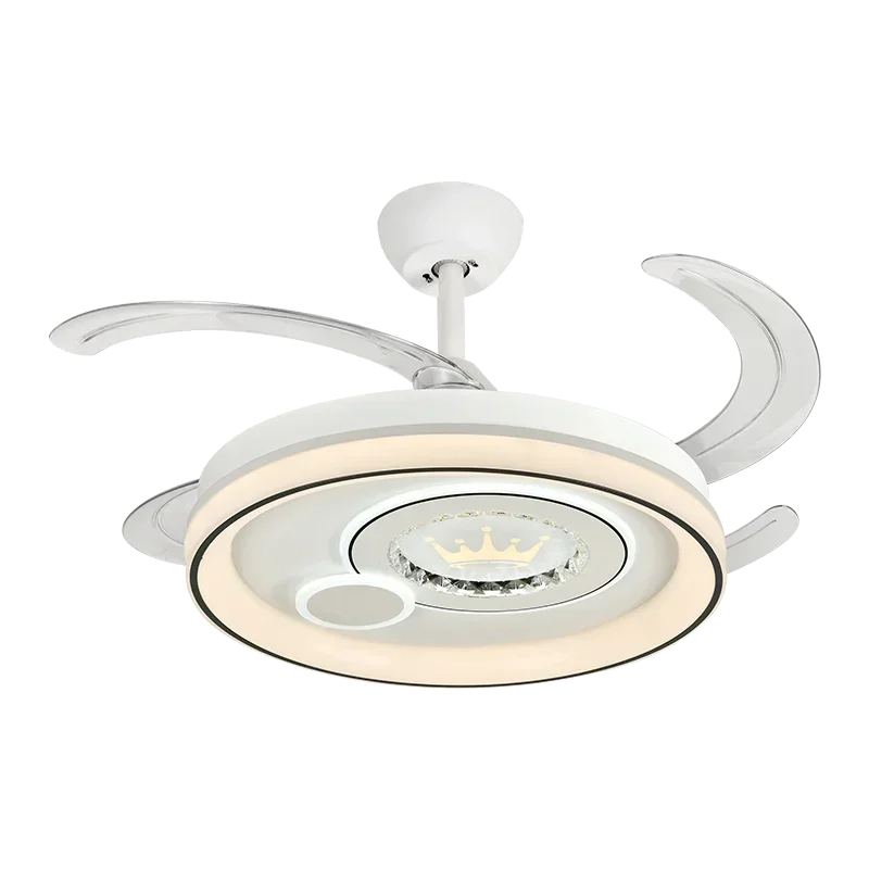 DecorBites™ Dimmable Smart Home LED Ceiling Fan Light with Remote Control