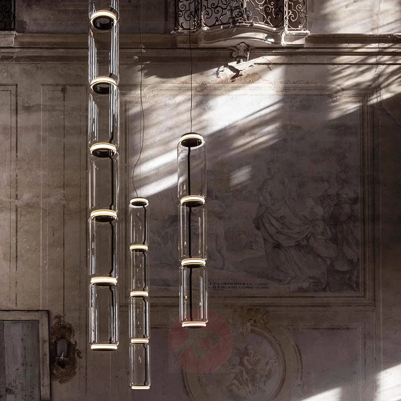 Lámparas de Colgante de Candelabro Moderno de Vidrio Pesado Decorbites™ para Sala de Estar, Comedor y Tienda