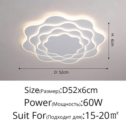 DecorBites™ LED Modern Chandeliers for Home Decor and Lighting Settings