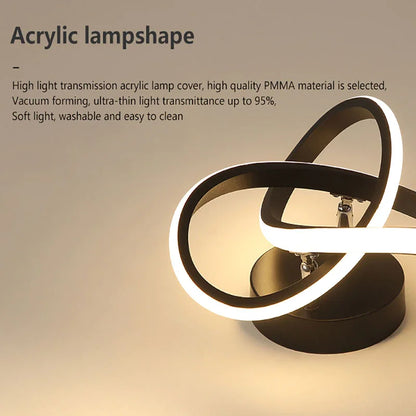 DecorBites™ LED Strip Ceiling Lights: Modern Minimalist Home Decor Lamps for Living Room, Staircase, Balcony