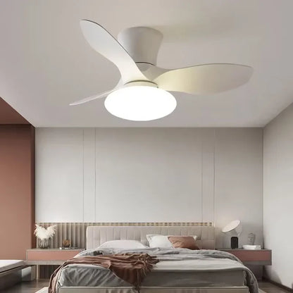 DecorBites™ Ceiling Fan Lamp with Remote Control and Reversible LED Lights