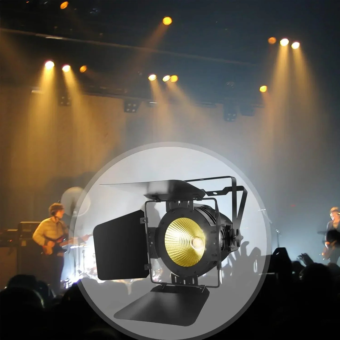 Decorbites™ Großer Wagen 100W COB Par-Leuchte mit DMX512 für Bühnen-Show Konzert Theater