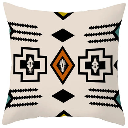 Decorbites™ Ethnisch-böhmisches Geometrisches Kissenbezug für farbenfrohe Homestay-Dekoration