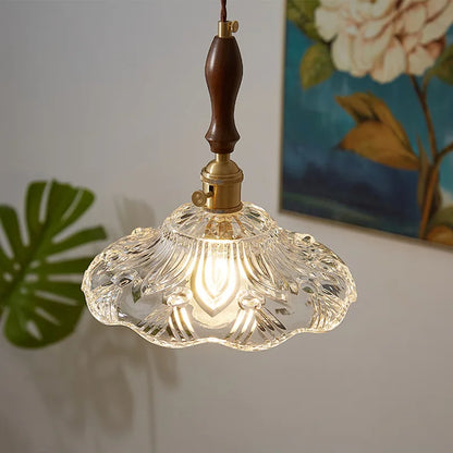 DecorBites™ LED Pendant Lamp Elegant Copper Glass Modern Style Hanging Light Fixtures