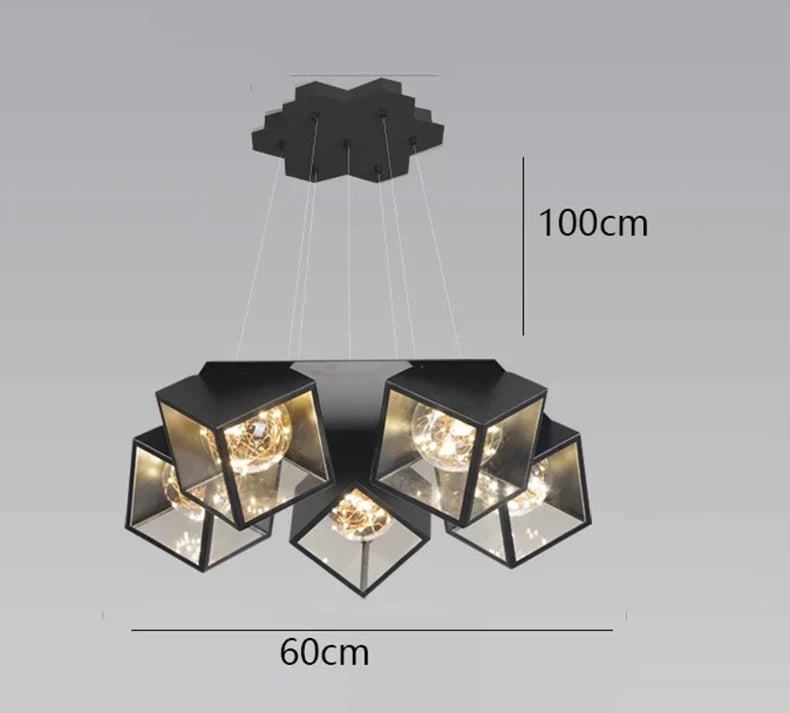 Decorbites™ Lámparas de Araña LED Colgantes para Decoración Moderna del Hogar e Iluminación Interior