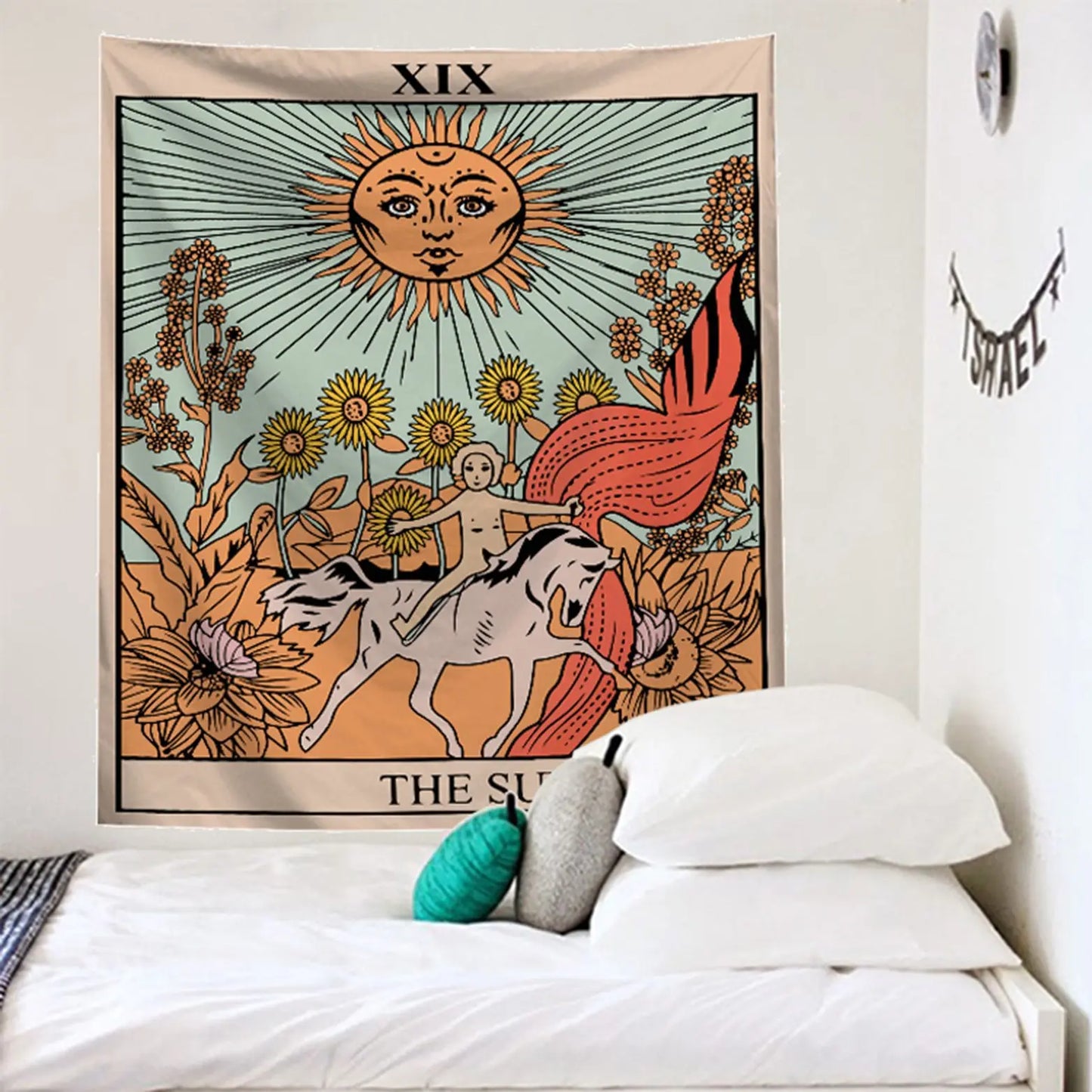 Decobites Tapestry Color Tarot Series Wall Hanging Cloth for Living Room and Bedroom Decor