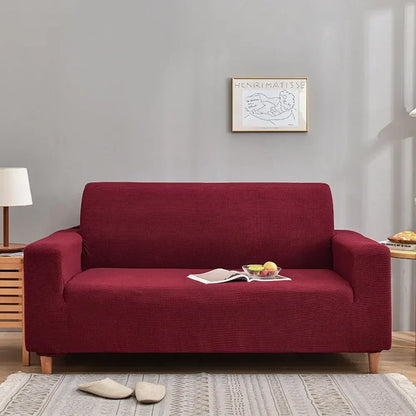 غطاء أريكة DecorBites™ ثلاثي الأبعاد مبطن وسميك من البوليستر المرن والسباندكس