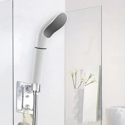 DecorBites™ Elegant White ABS Handheld Shower Head for Bath Showering System