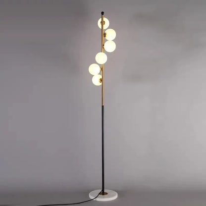 DecorBites™ Glass Floor Lamp: Postmodern Nordic Design for Home Decoration