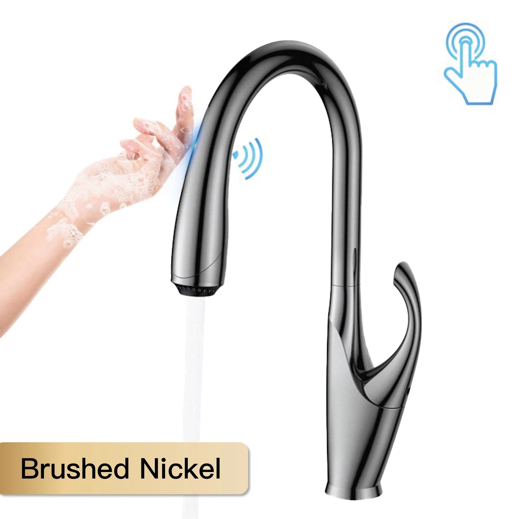 Brass Touch-Control Faucet