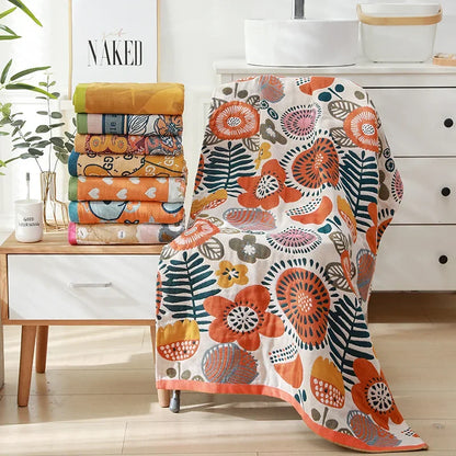 منشفة حمام قطنية من ديكوربايتس™ - ناعمة وماصة 80×160 سم - كبيرة وفاخرة