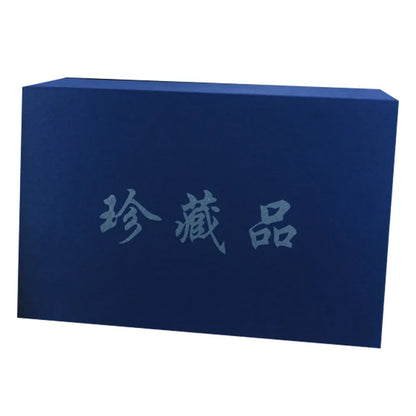 DecorBites™ Eight Immortals Sculpture Decor, Lucky God of Wealth, Thuja Wood Carving Brand