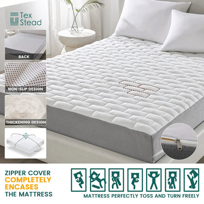 Decobites Waterproof Zippered Mattress Protector Encasement for Heavy Duty Protection