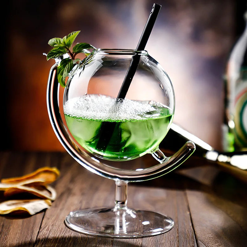 Vaso de Martini Burbuja Globo™ Decorbites: Cubiertos para Bebidas Transparentes de Calidad Premium
