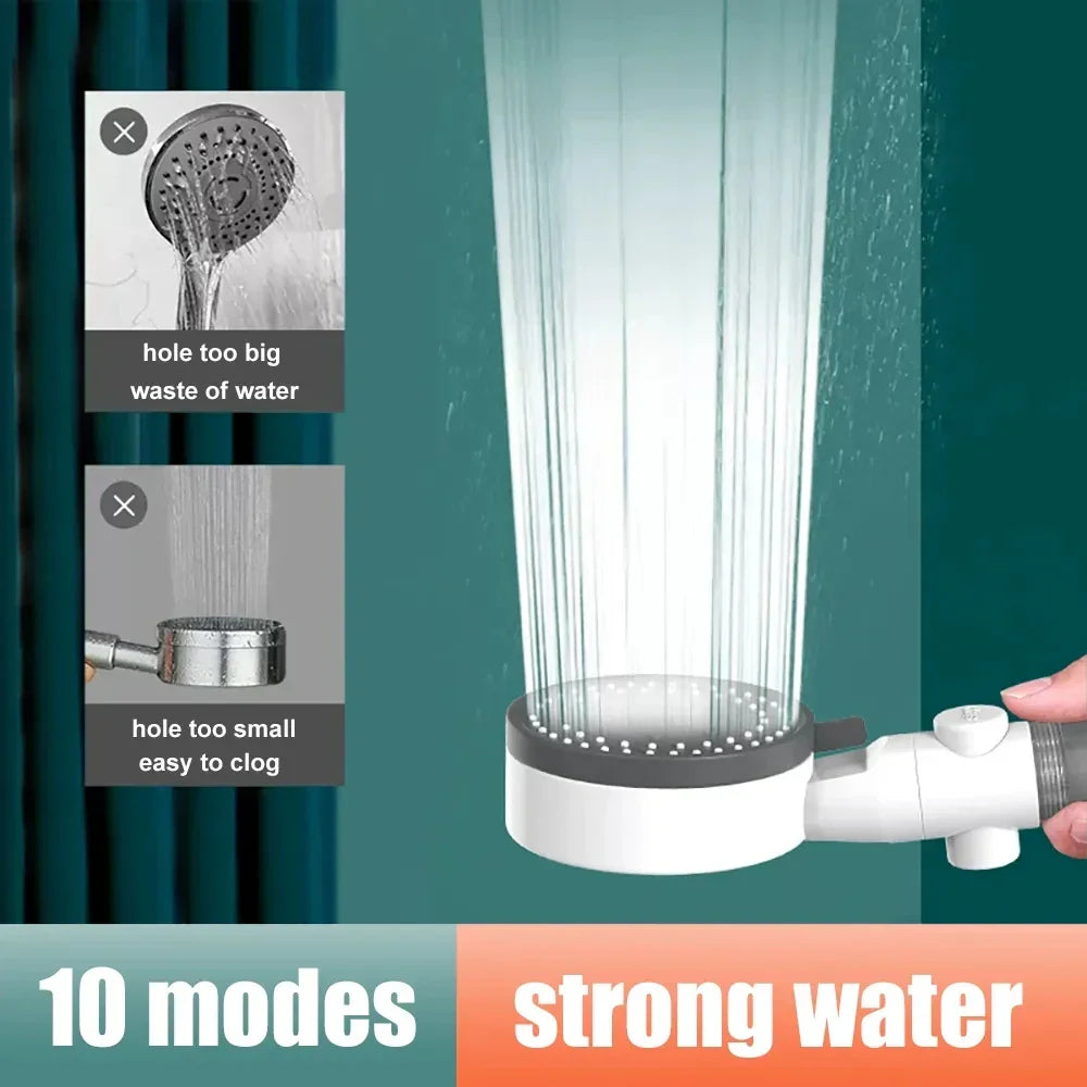 Adjustable Filtered Shower Spray