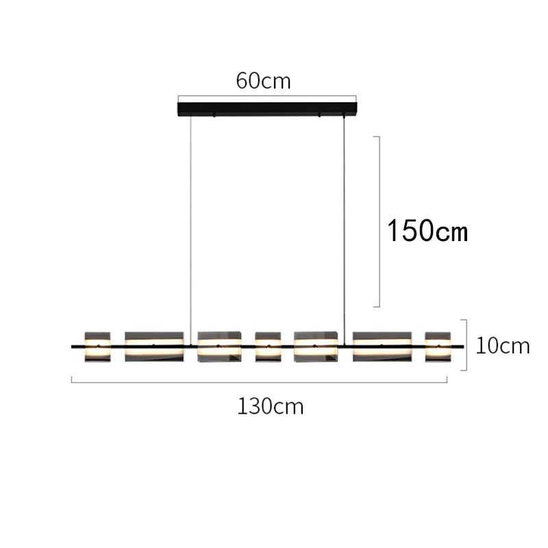 DecorBites™ LED Pendant Light Chandeliers for Modern Home Decor & Indoor Lighting