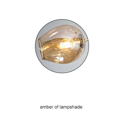Gold Glass Ball Dining Lights
