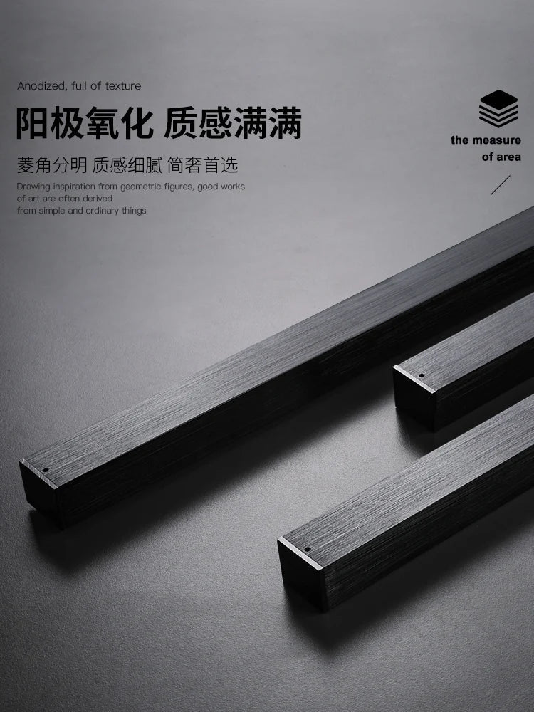 DecorBites™ Black Chandelier LED Ceiling Lamp for Master Bedroom Living Room Energy Saving Light