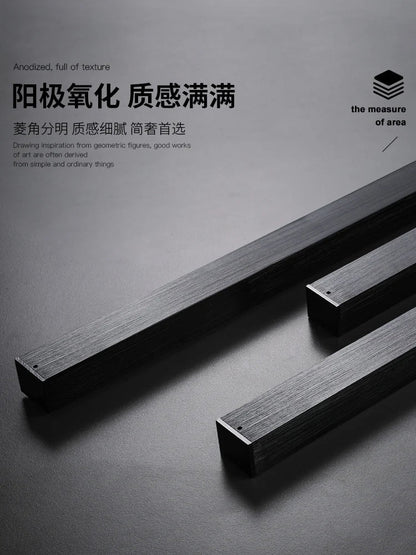 DecorBites™ Black Chandelier LED Ceiling Lamp for Master Bedroom Living Room Energy Saving Light