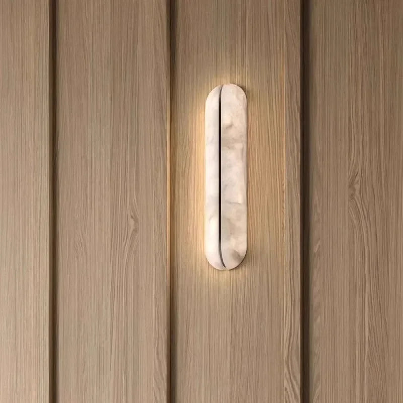 DecorBites™ Black Copper Marble LED Wall Light for Indoor Living Room, Bedroom, Hotel & Shop