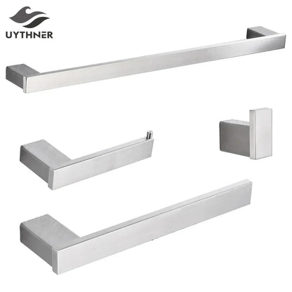 مجموعة إكسسوارات الحمام DecorBites™ المكونة من 6 قطع من النيكل المصقول